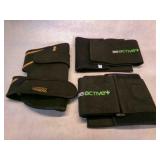 CopperFit Knee Brace used, BeActive+ Arm Braces