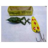 Len Thompson No.2 Dardvle Lure, Hula Popper