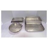 8 Aluminum Pans - Cake & Loafs