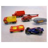 6 Hot Wheels toys-1979 Red Dump Truck