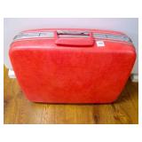 Pink & Red Samsonite Silhouette 20" Suitcase KEY