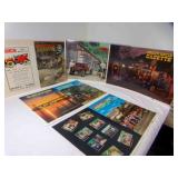 5 18" X 12" Horseless Carriage Gazette 1970