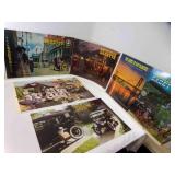 4 18" X 12" Horseless Carriage Gazette 1970