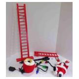 Animated Climbing Santa W/Instructions - Powers