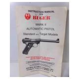 1983 Instruction Manual Ruger Mark II Automatic
