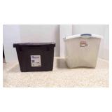 2 Foldable Lids Storage Totes