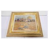 "Autumn Sunshine" Original B. Warden Oil Painting