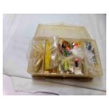 Plastic Double Sided Tackle Box, 6ï¿½" X 3ï¿½" X 2ï¿½"