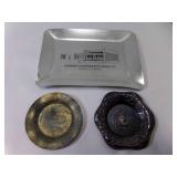 Small John Deere Metal Ashtray - The Round Oak