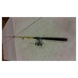 9 Ft UNBRANDED Pole - Rigged w/Shakespeare Axiom