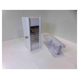 Multi Purpose Plastic Box Grater w/Catch