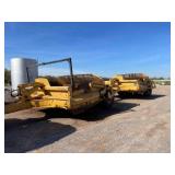 2004 & 2005 John Deere 1812 scraper package of two