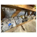 Contents of Shelf- assorted screws & fasteners