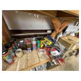 Contents of Shelf-sealants, caulking, cleaners