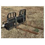 Bobcat Skid steer Pallet Forks