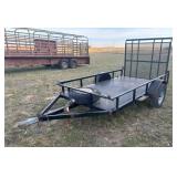 Bumper Pull Utility Trailer