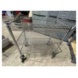 Metal wire rolling cart