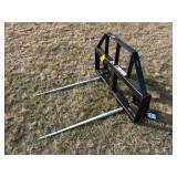 TRI-L Skid Steer Bale Spikes- spikes 45ï¿½ long