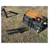 2025 Wolverine Skid Steer Hydraulic Pallet Forks