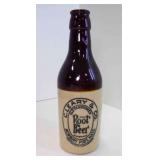 Antique C. Leary & Co Stoneware Crock Rootbeer 8OZ