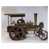 OLD Industrial Revolution Style Brass Steam Engine