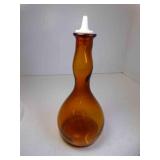 T Noonan & Co Barbers Supplies Amber Barber Bottle