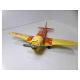 OLD Die Cast Metal Airplane - Hubley Kiddie Toy
