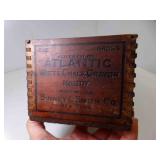 Vintage Wood Box-Atlantic White Chalk Crayon No.