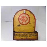 Tin Matchstick Match Safe H.B. Davis Co. Baltimore