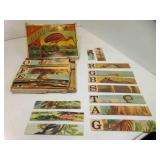 1883 Prize Birds Popular Edition Board Game Puzzle