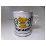 Vintage Ceramic Pharmacist Occupational Barber