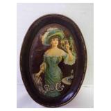 OLD Pepsi Cola Small 6" Metal Tip Tray