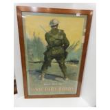 WWI Propaganda Poster Buy Victory Bonds War Bond