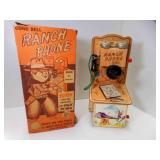 OLD Ranch Phone 39R2 Toy Wall Mount or Table Top