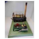 Vintage Fleischmann Live Steam Engine - Western