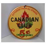 Vintage Canadian Club 5 Cent Cigar Advertising