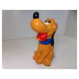 Vintage Walt Disney Productions Pluto Ceramic Coin