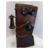 OLD Oak Kellogg Electric Wall Mounted Hand-Crank
