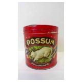 EMPTY Possum Cigar Tobacco Tin Factory No 17