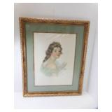 Matted & Framed Haskell Coffin Lithograph Print