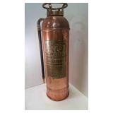 Security Brand Copper & Brass Fire Extinguisher