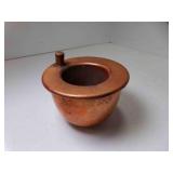 OLD Copper Weighted Ash Tray