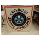 Chevrolet Sports Department Graphic Stylized Wheel