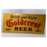 Vintage New Old Stock "Drink and Enjoy Goldcrest