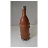 Antique Primitive Farmhouse Oak Wood Wiskey wine