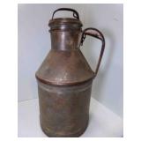 Vintage De Laval Milk Can - Cast Iron Embossed