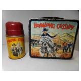 1954 Hopalong Cassidy Metal Lunch Box w/Thermos