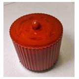 Vintage Art Deco Bakelite Powder Puff Music Box