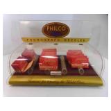 OLD Philco DeLuxe Phonograph Needle Display w/NEW