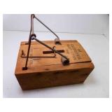 Vintage California Pocket Gopher Trap #44 Wood